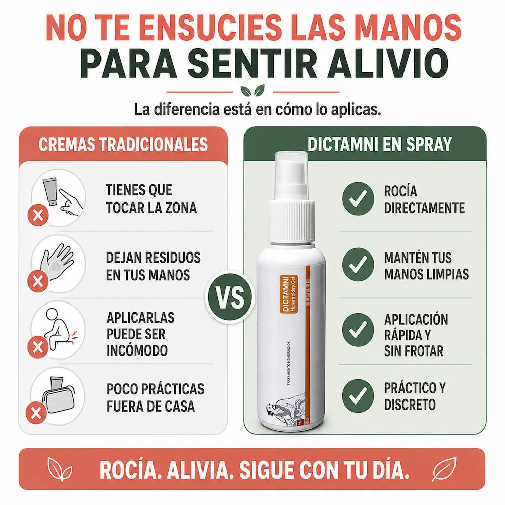 DICTAMNI SPRAY – Alivio directo sin pomadas ni manos sucias