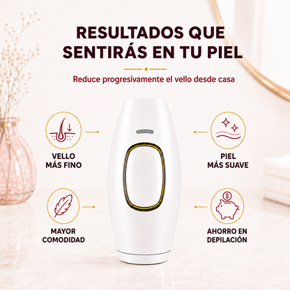 LUZVERA™ – Depiladora IPL: Piel suave y sin vello para siempre
