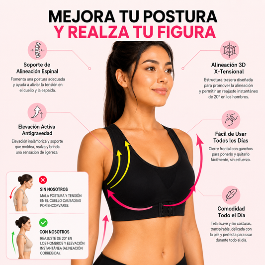Brasier Corrector de Postura 3D