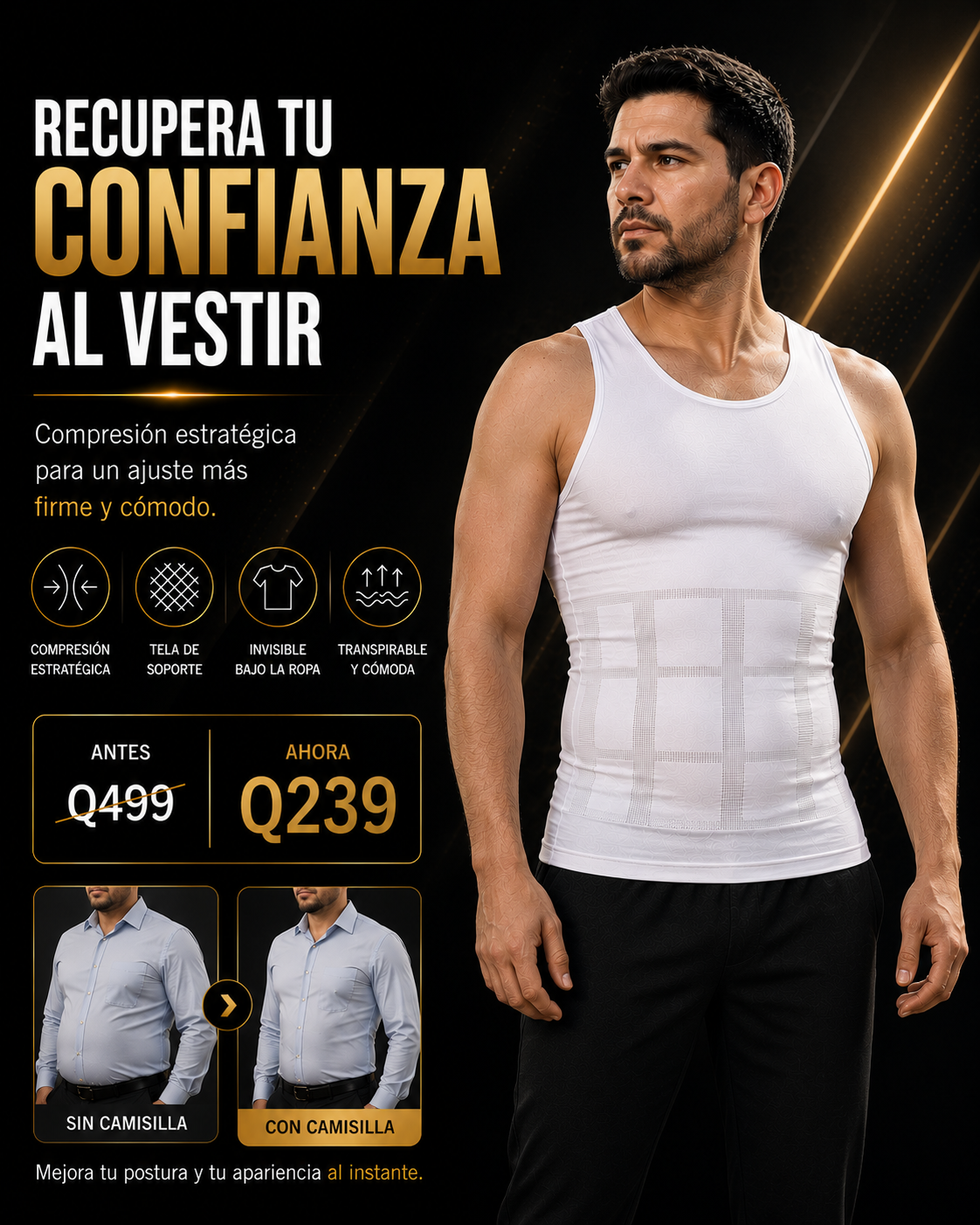 Camiseta de compresion