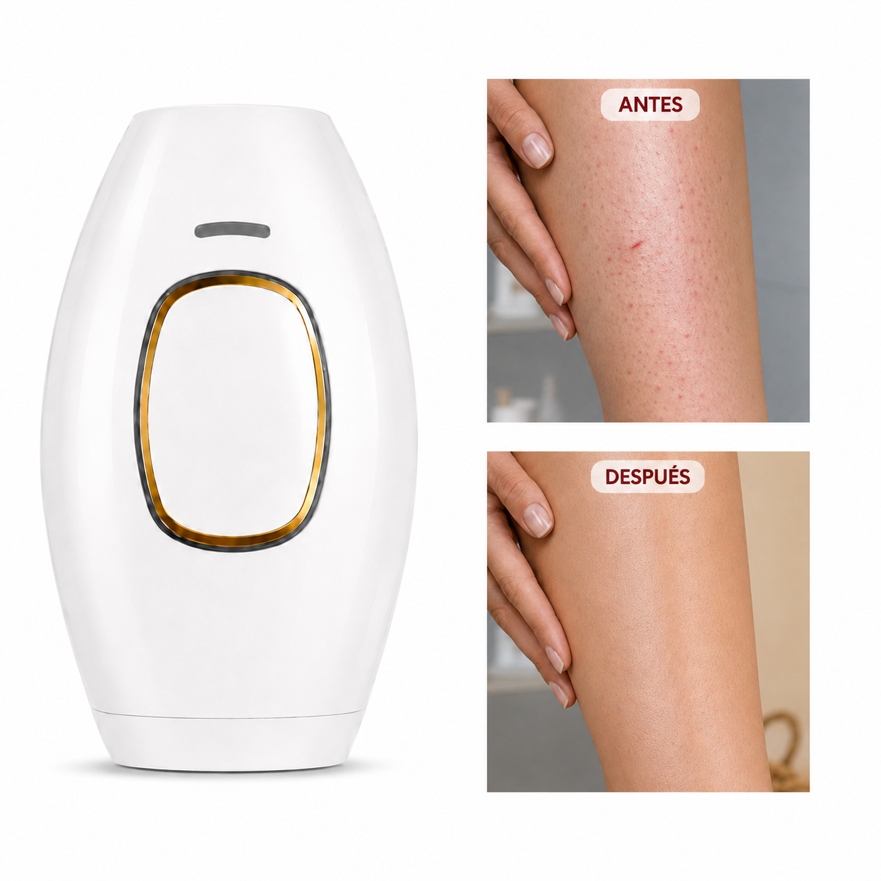 LUZVERA™ – Depiladora IPL: Piel suave y sin vello para siempre