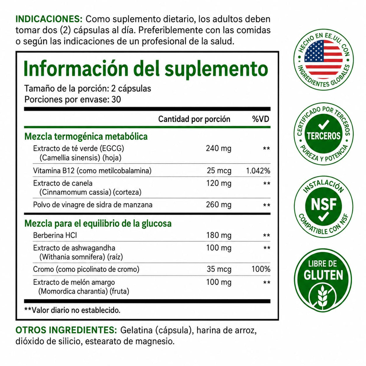 Selerb METABURN / Mejora tu Metabolismo y baja 7kg en 1 mes