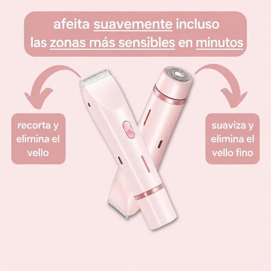 SUAVELLE™ - Depiladora 2 en 1 (Depilación Sin Irritación para pieles Sensible)